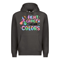 Smoke fight cancer in all colors Premium Hoodie - MaliasSmallBusiness