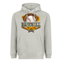 Moon Dust western baseball with sunflower Heavyweight Hoodie - BundleAndBundleShop