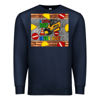 Navy skidsteer tumbler Premium Sweatshirt - Artiststas