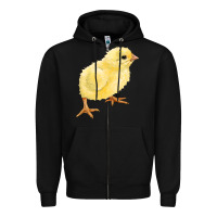 Black chick Zipper Hoodie - RanaPortraitStore