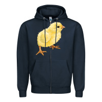 Navy chick Zipper Hoodie - RanaPortraitStore