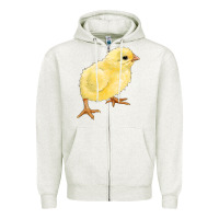 Oatmeal Heather chick Zipper Hoodie - RanaPortraitStore