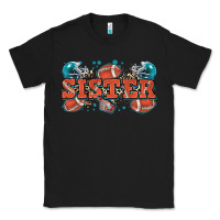 Black sister American football Classic Tee - Zillion Design Studio