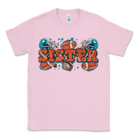 Bubblegum Pink sister American football Classic Tee - Zillion Design Studio