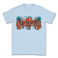 Dusty Blue sister American football Classic Tee - Zillion Design Studio