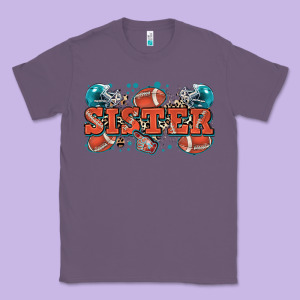 Sister American Football Classic Tee Designed By Zillion Design Studio