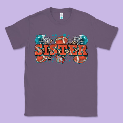 Sister American Football Classic Tee Designed By Zillion Design Studio