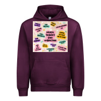 Mauve Wine physical therapist daily affirmations Urban Hoodie - MaliasSmallBusiness