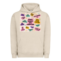 Pigment French Oak physical therapist daily affirmations Urban Hoodie - MaliasSmallBusiness
