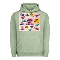 Pigment Oil Green physical therapist daily affirmations Urban Hoodie - MaliasSmallBusiness