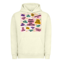 Pigment Pistachio physical therapist daily affirmations Urban Hoodie - MaliasSmallBusiness