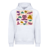 White physical therapist daily affirmations Urban Hoodie - MaliasSmallBusiness