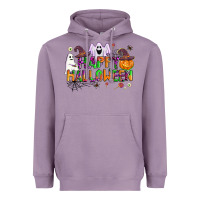 Lavender happy halloween Heavyweight Hoodie - AdoDesignShop