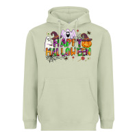 Matcha happy halloween Heavyweight Hoodie - AdoDesignShop