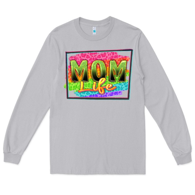 Mom Life Long Sleeve Tee by Zillion Design Studio | Teevron