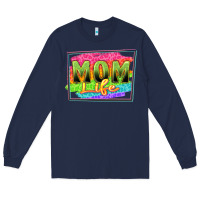Navy mom life Long Sleeve Tee - Zillion Design Studio