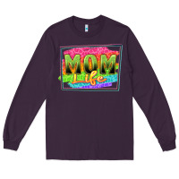 Plum mom life Long Sleeve Tee - Zillion Design Studio