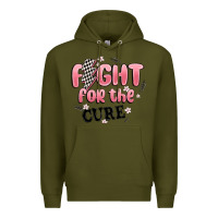 Army Green fight for the cure Premium Hoodie - MaliasSmallBusiness