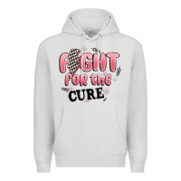Dove Grey fight for the cure Premium Hoodie - MaliasSmallBusiness