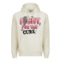 Oatmeal Heather fight for the cure Premium Hoodie - MaliasSmallBusiness