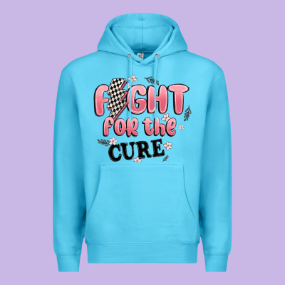 Fight For The Cure Premium Hoodie Designed By Maliassmallbusiness