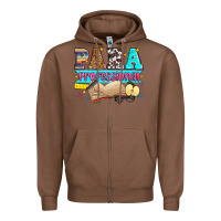 Chestnut paraprofessional Zipper Hoodie - Zillion Design Studio