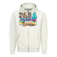 Oatmeal Heather paraprofessional Zipper Hoodie - Zillion Design Studio