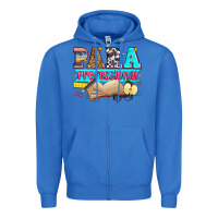 True Royal paraprofessional Zipper Hoodie - Zillion Design Studio