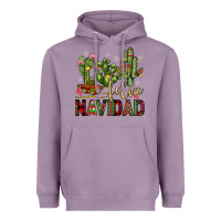 Lavender cactus feliz navidad Heavyweight Hoodie - JahusDesignShop