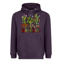 Plum cactus feliz navidad Heavyweight Hoodie - JahusDesignShop