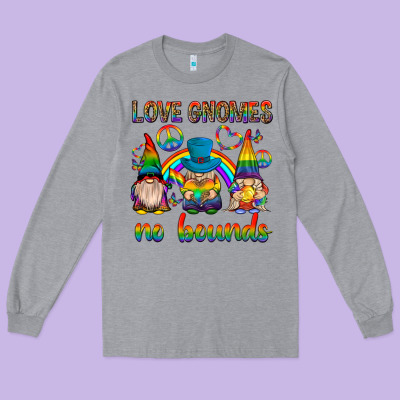 Long Sleeve Tee pride gnomies