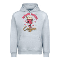 Heather Grey mama needs coffee Urban Hoodie - MaliasSmallBusiness