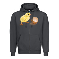 Smoke chick with egg Zipper Hoodie - RanaPortraitStore