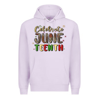 Lilac celebrate juneteenth Premium Hoodie - MaliasSmallBusiness