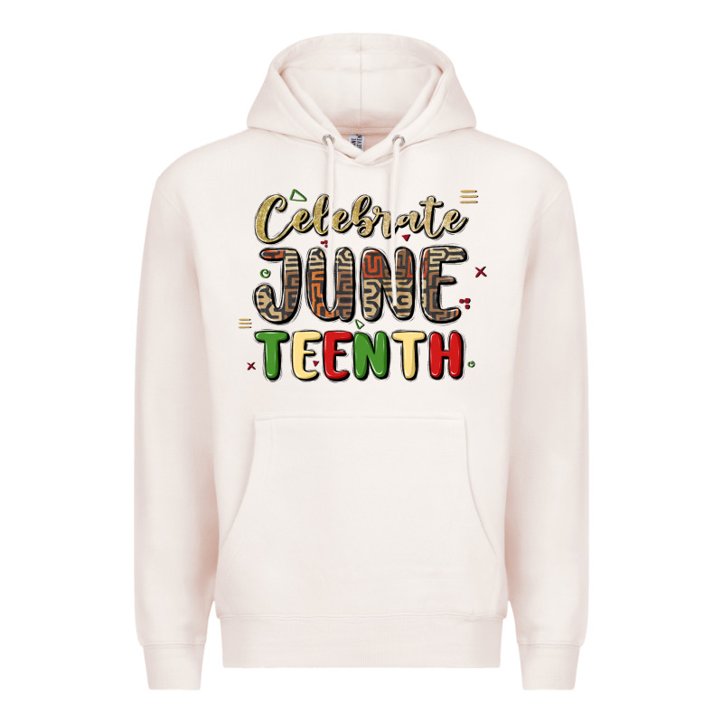 Celebrate Juneteenth Premium Hoodie by MaliasSmallBusiness | Teevron