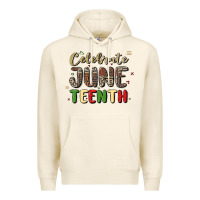 Tofu celebrate juneteenth Premium Hoodie - MaliasSmallBusiness