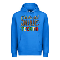 True Royal celebrate juneteenth Premium Hoodie - MaliasSmallBusiness