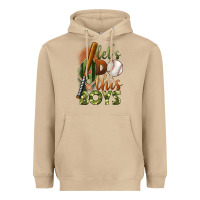 Mushroom let's do this boys field baseball Heavyweight Hoodie - BundleAndBundleShop