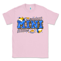 Bubblegum Pink mini volleyball Classic Tee - Zillion Design Studio