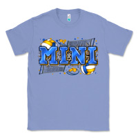 Colony Blue mini volleyball Classic Tee - Zillion Design Studio
