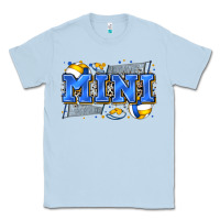 Dusty Blue mini volleyball Classic Tee - Zillion Design Studio