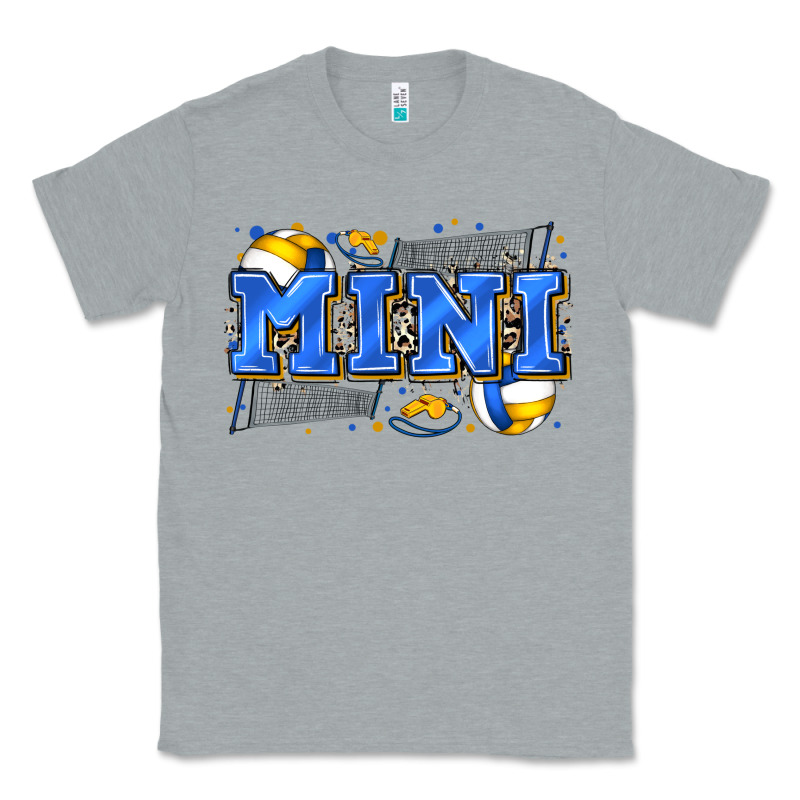 Mini Volleyball Classic Tee by Zillion Design Studio | Teevron