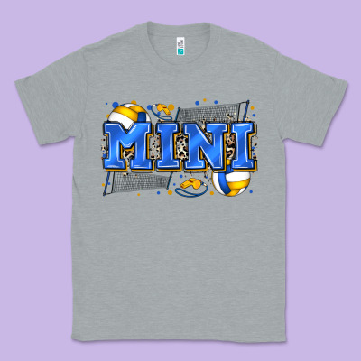 Mini Volleyball Classic Tee Designed By Zillion Design Studio