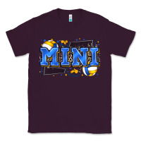 Plum mini volleyball Classic Tee - Zillion Design Studio