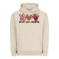 Pigment French Oak peace love makeup Urban Hoodie - MaliasSmallBusiness