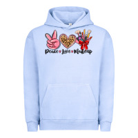 Pigment Grape Ice peace love makeup Urban Hoodie - MaliasSmallBusiness