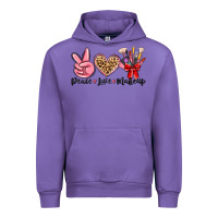 Tulip peace love makeup Urban Hoodie - MaliasSmallBusiness