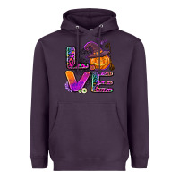 Plum halloween love Heavyweight Hoodie - AdoDesignShop