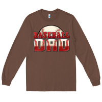 Chestnut baseball dad Long Sleeve Tee - Zillion Design Studio