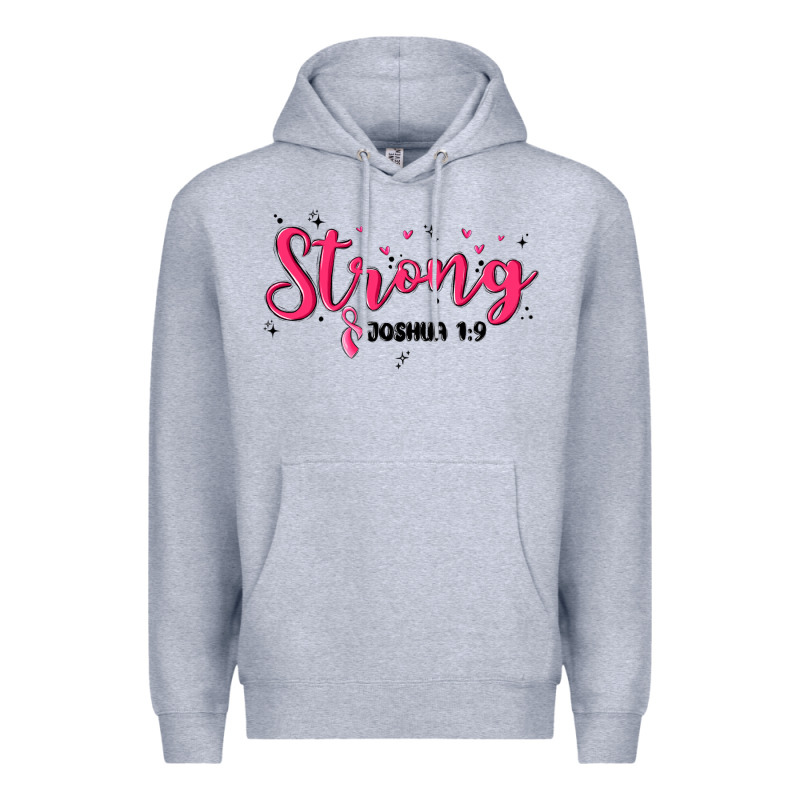 Strong Joshua 1 9 Premium Hoodie by MaliasSmallBusiness | Teevron